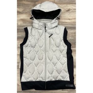 EUC VINTAGE BONFIRE SNOWBOARDING DOWN FILLED VEST‎ SIZE M